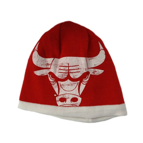 Chicago Bulls Reversible Knit Beanie Adidas - Picture 1 of 7